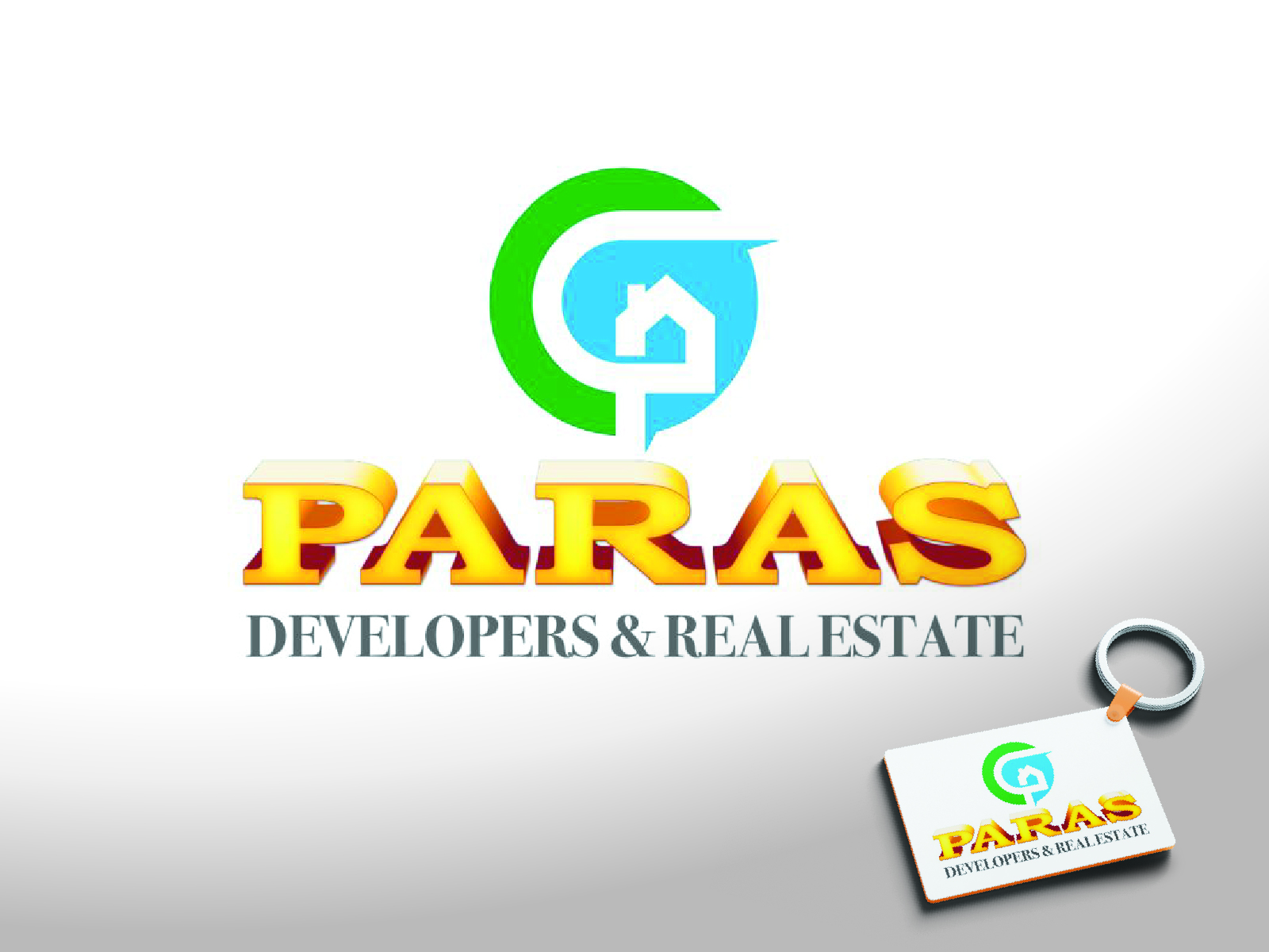 Paras Developers Real Estate Corporate Logo | SMArts Graphics