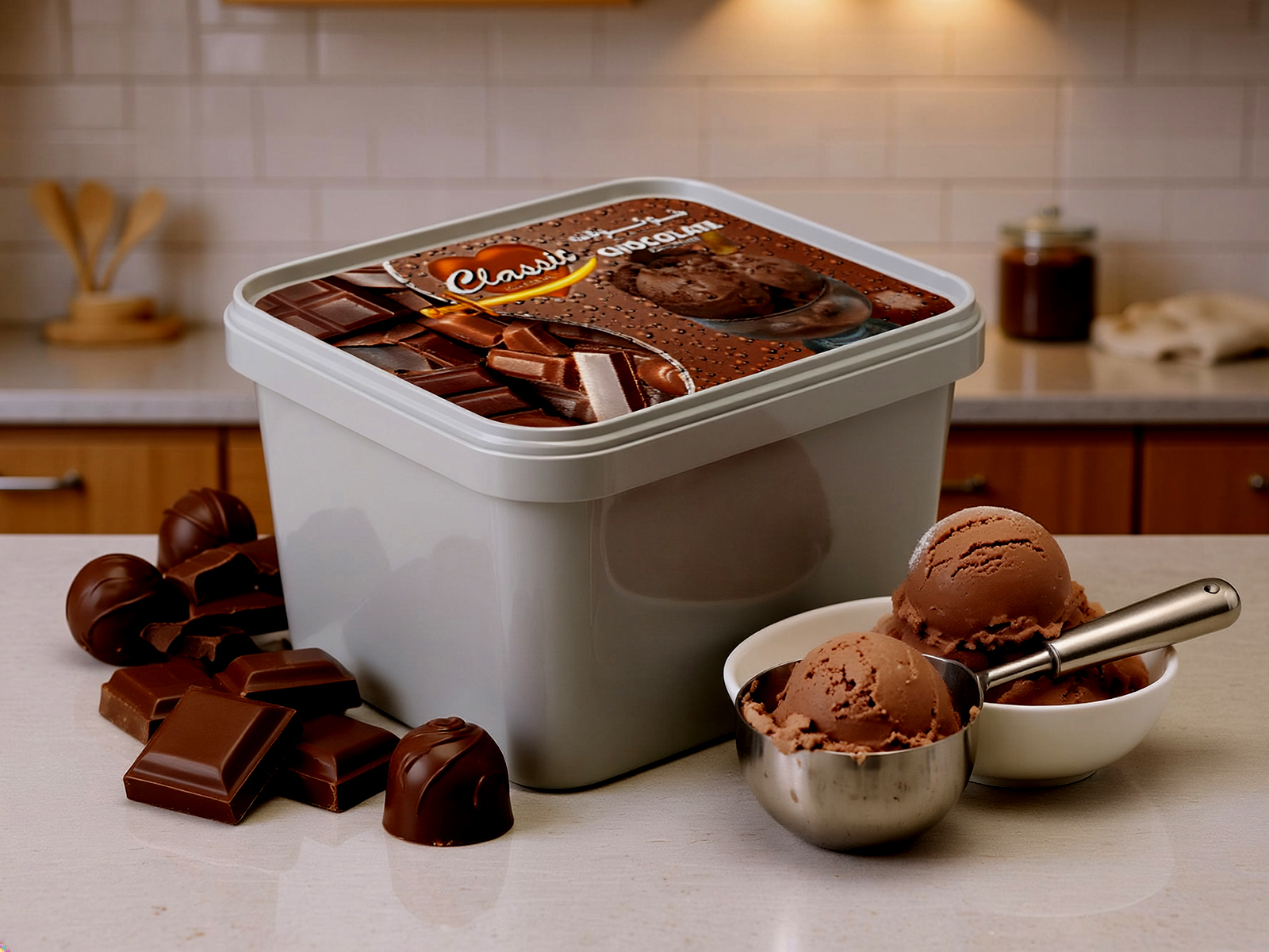 chocolate dessert packaging and food label design created by SMArts Graphics Pune