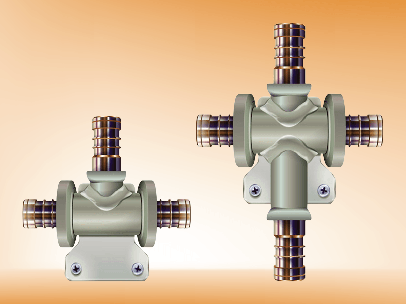 Pressure regulator vector engineering artwork