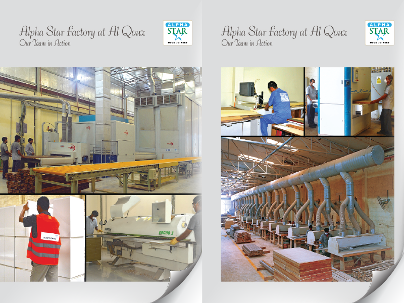 Industrial company profile featuring factory operations
