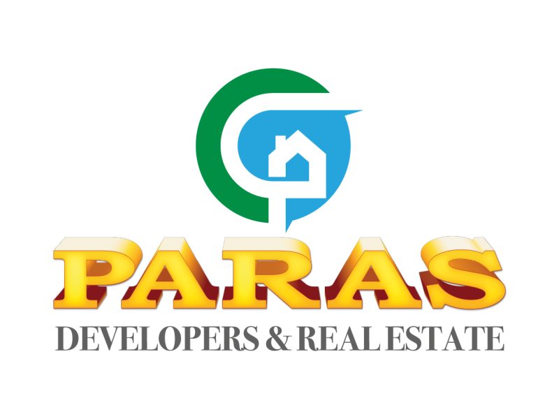 real estate company logo design for Paras Developers