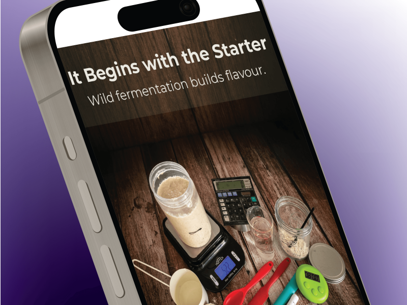 Product-focused social media advertisement displayed on mobile device