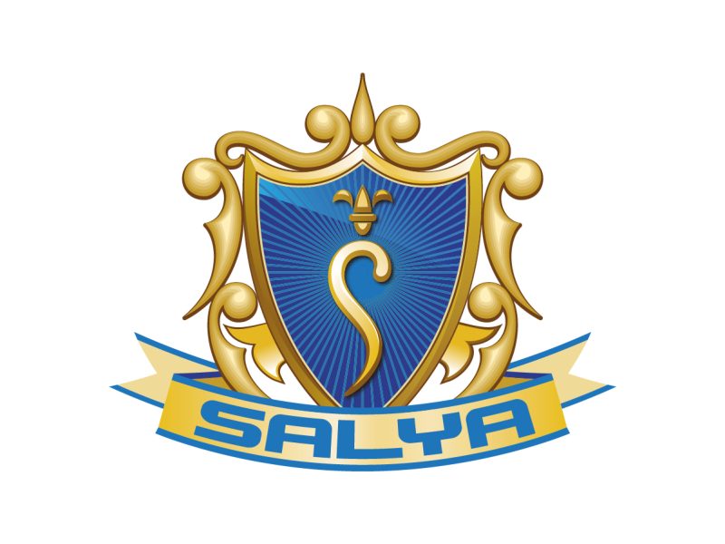 premium crest style logo design for Salya brand