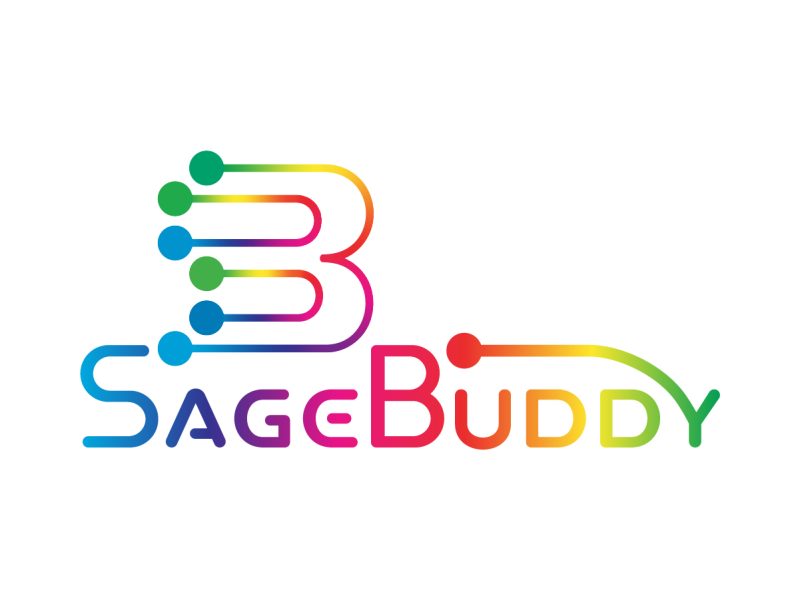 technology platform logo design for Sage Buddy