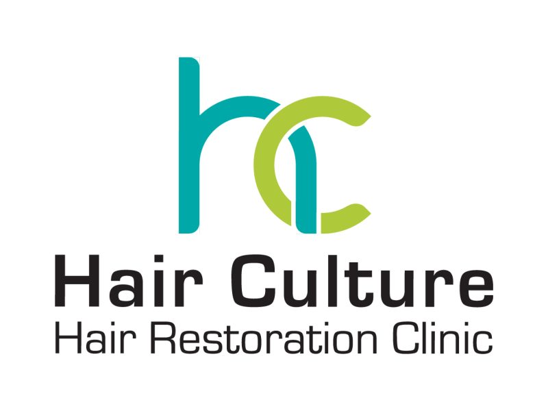 hair restoration clinic logo design for Hair Culture