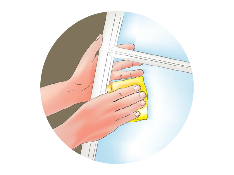 Cleaning Procedure Vector Illustration | SMArts Graphics Pune