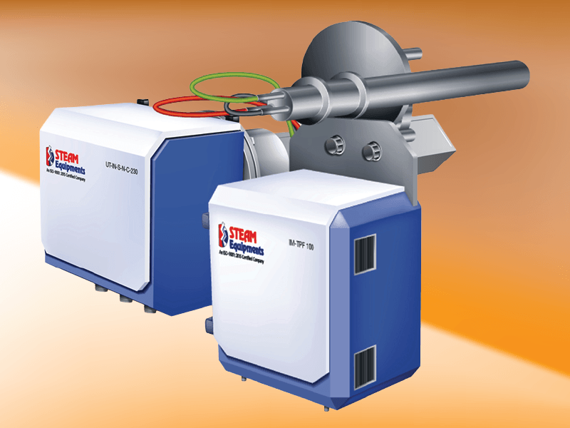 Industrial actuator technical vector artwork