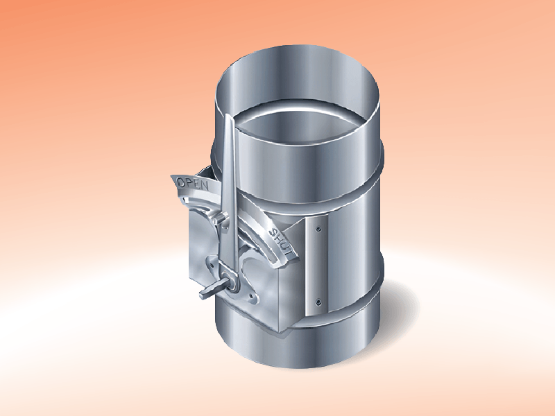 Industrial pipe fitting vector artwork