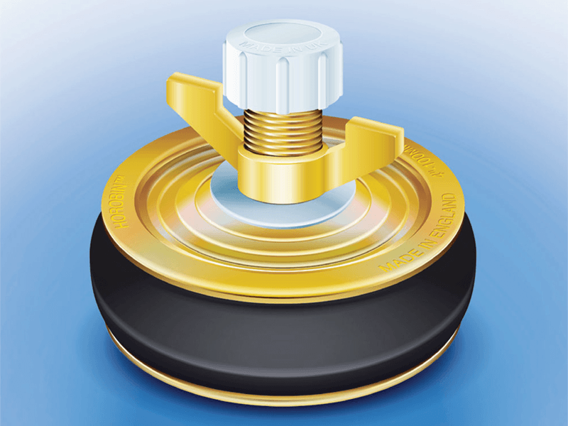 Mechanical assembly vector artwork