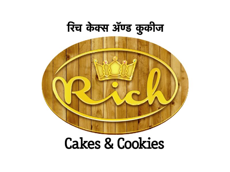 bakery logo design for Rich Cakes and Cookies brand