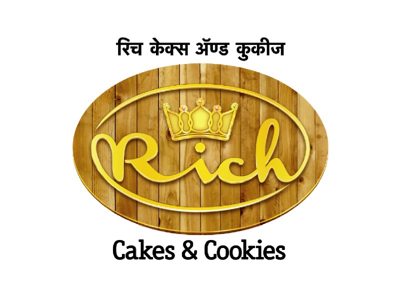 bakery logo design for Rich Cakes and Cookies brand