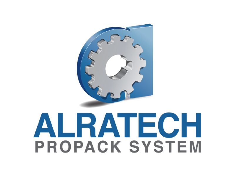 industrial packaging company logo for Alratech Propack System